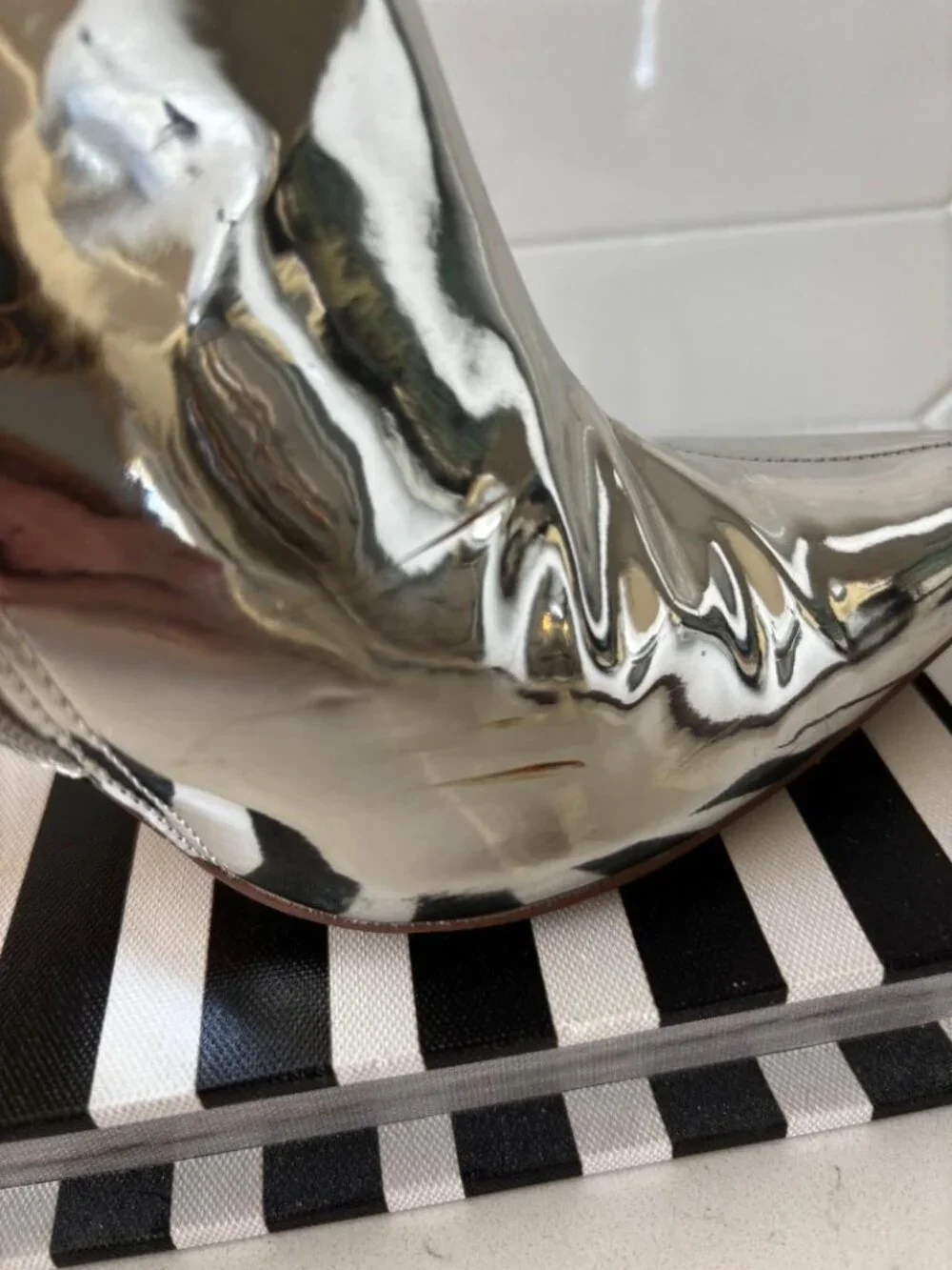The Drop drop silver